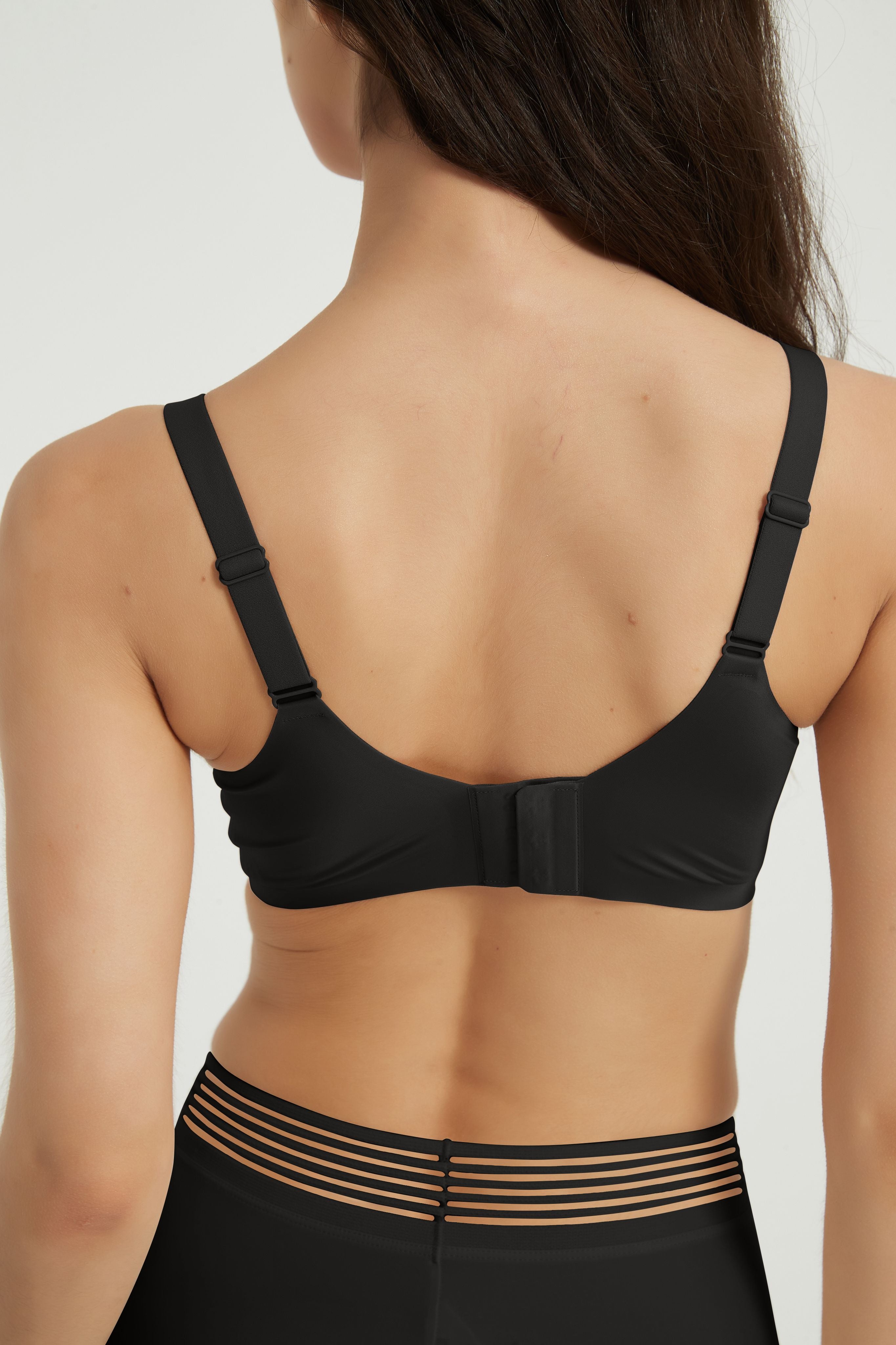 mesh cross over bras