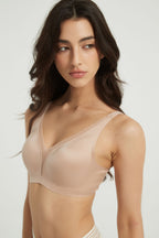 mesh cross over bras